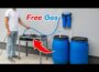 No More Gas Cylinders! How I Get Free Gas All Year Long Using Two Blue Barrels + PVC Pipes