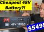 48V Server Rack Battery for 9 on Amazon?! Haisic 48V 100AH