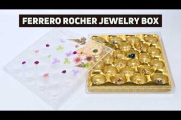 DIY Ferrero Rocher Jewelry Box | Upcycled Craft Idea #easy #diy