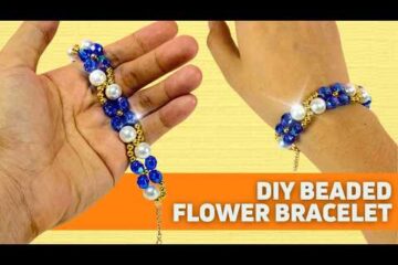 Easy DIY Flower Bead Bracelet | Crafts for Beginners