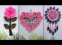 Easy Paper wall hanging ideas | Paper flower wall decoration | Paper craft Home decoration ideas