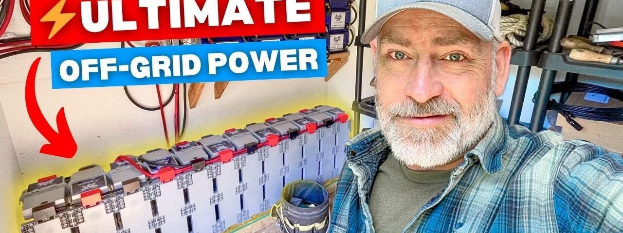 BEST Off-Grid Solar Power System Battery Bank