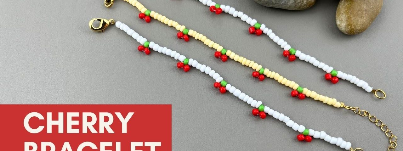 How to Make a Cherry Bracelet | Friendship Bracelet Tutorial