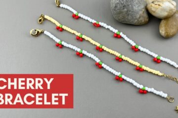 How to Make a Cherry Bracelet | Friendship Bracelet Tutorial