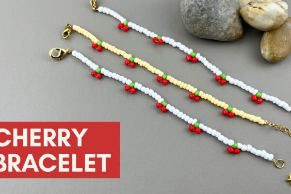 How to Make a Cherry Bracelet | Friendship Bracelet Tutorial