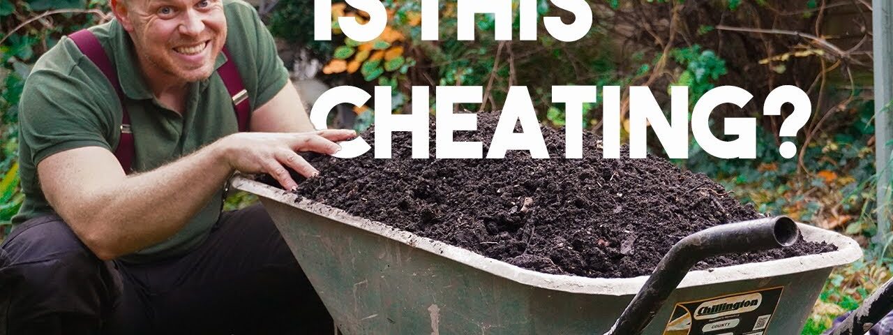 Making LOADS of Compost in A SMALL Garden