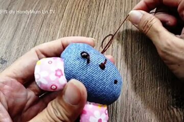 💎Sustainable Gifting: Creating with Denim & Fabric Scraps