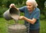 Amazing Cement Craft Tips / How to make a pot is very easy and simple with iron hair and cement