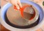 The Art of Working with Cement at Home / DIY Mini Aquarium for Landscape Decoration /