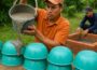 Top ideas for making small fish tanks to decorate your small yard. Simple work with cement