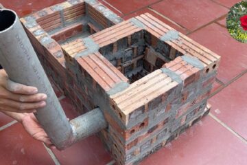 Multi-purpose wood stove // ​​Simple, effective and economical wood stove / How to make a wood stove