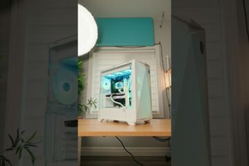 The ULTIMATE 00 White Aesthetic Gaming PC!!! 🤩🤩🤩