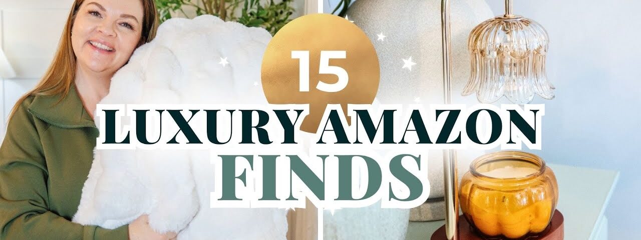 15 LUXE Amazon Home Deals That Look Designer