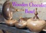 Chocolate Bowl in Wood – handmade Woodturning