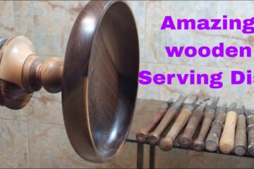 The Charm of Woodturning: Unique Wooden Serving Dish