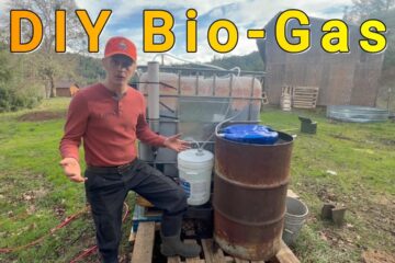 How to Make a Low-Cost Bio Digester with an IBC tote , Easy DIY Biogas