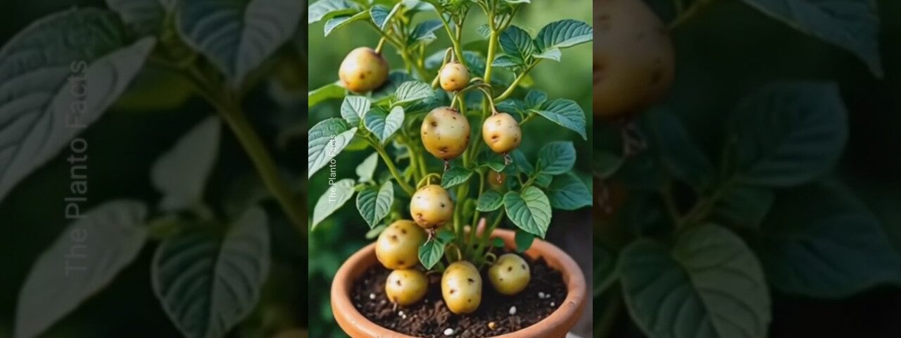 New technique of growing potato plant