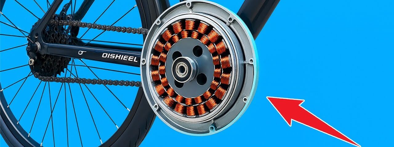 Never throw away your old ceiling fan! Turn your bike into an electric bike with a ceiling fan motor