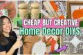 ✨Genius DIY Home Decor Hacks on a Budget 💸 | Dollar Tree & Thrift Store Transformations