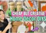 ✨Genius DIY Home Decor Hacks on a Budget 💸 | Dollar Tree & Thrift Store Transformations
