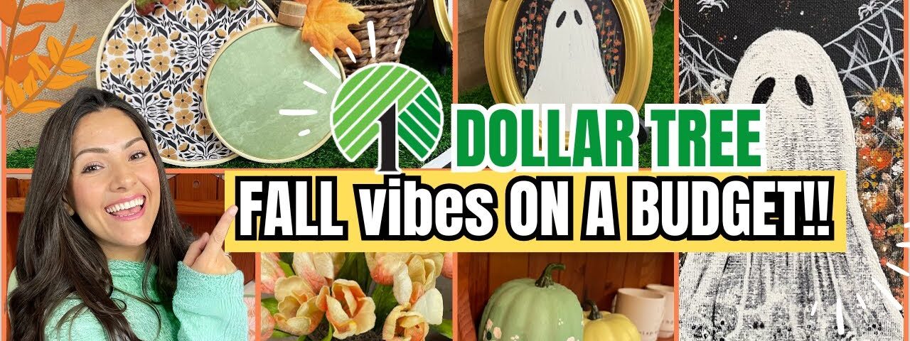 Quick & Easy DOLLAR TREE FALL DIYs & Thrift Store Finds!