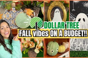 Quick & Easy DOLLAR TREE FALL DIYs & Thrift Store Finds!