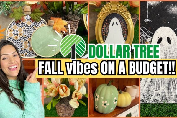 Quick & Easy DOLLAR TREE FALL DIYs & Thrift Store Finds!