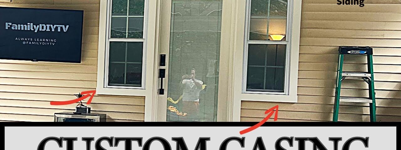 Custom Casing Package Over Vinyl Siding | DIY Like a Pro