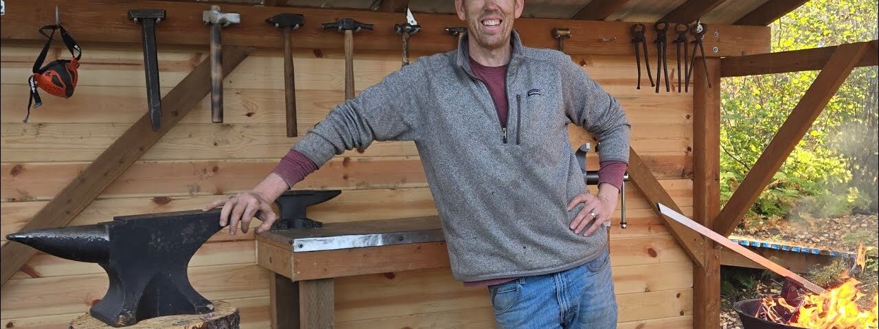 Building an Off Grid Forge on My Alaskan Homestead