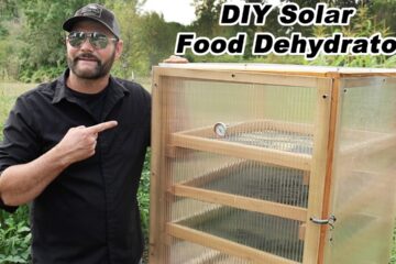 How To Build A 100% SOLAR Food Dehydrator. Simple Off Grid Food Preservation – No Electricity.
