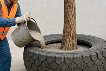 Wow! Amazing! DIY Garden Coffee Table and Chairs from Cement and Recycled