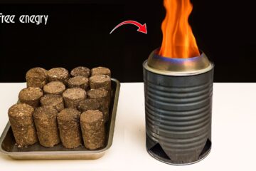 How To Create Free Energy From COFFEE Grounds And PAPER To Warm Up The Coldest Winter