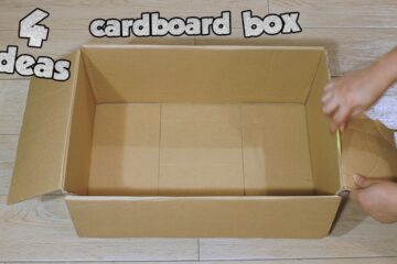 ✔ 4 Cardboard Box Night Stand Bedside Table Ideas