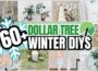 Top Winter Decor DIYs You HAVE to Try! ❄️ Dollar Tree Winter Decor on a BUDGET (Full Compilation)